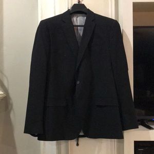 Mens black suit jacket